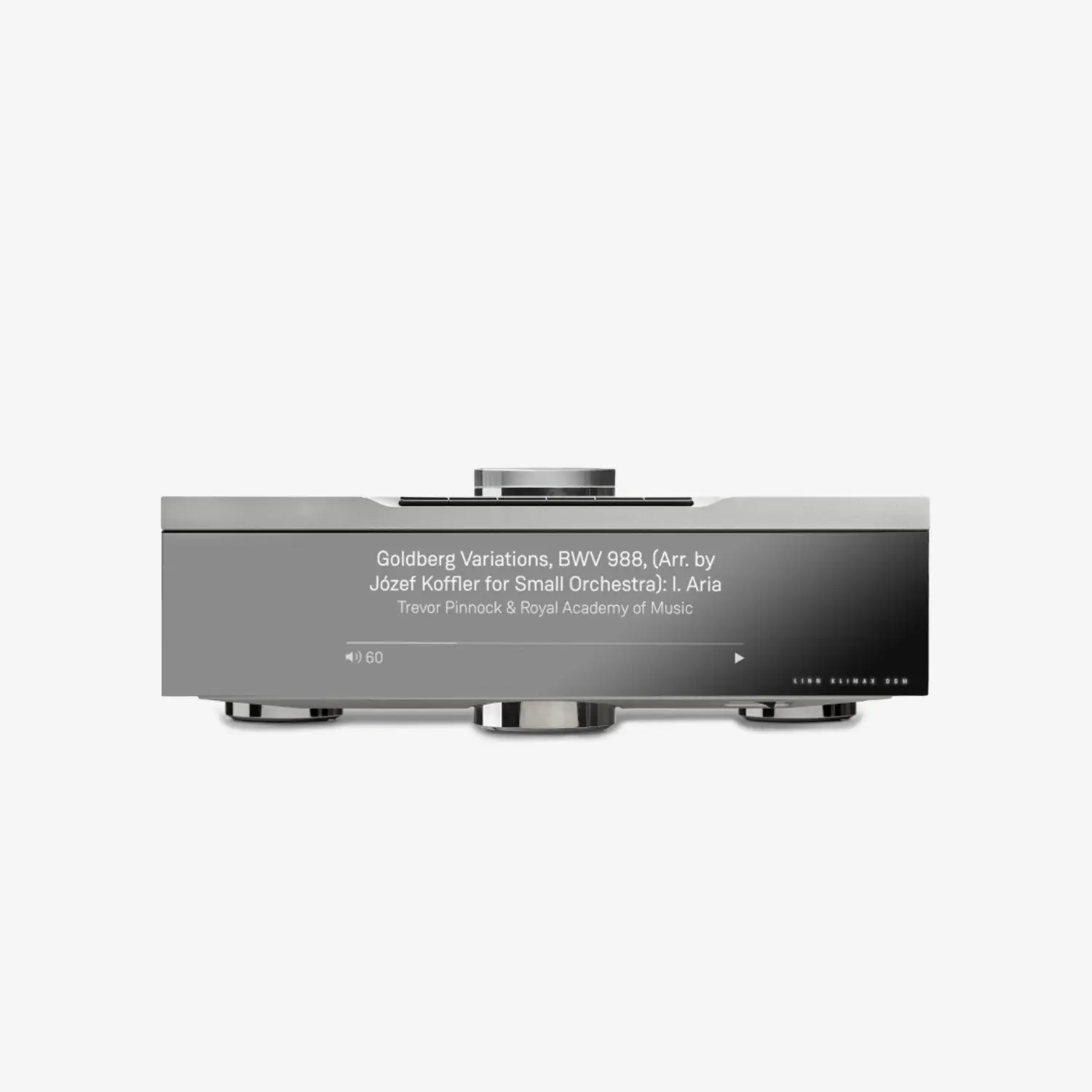 Lecteur réseau Hi‑Fi Linn Klimax DSM en finition anodisée